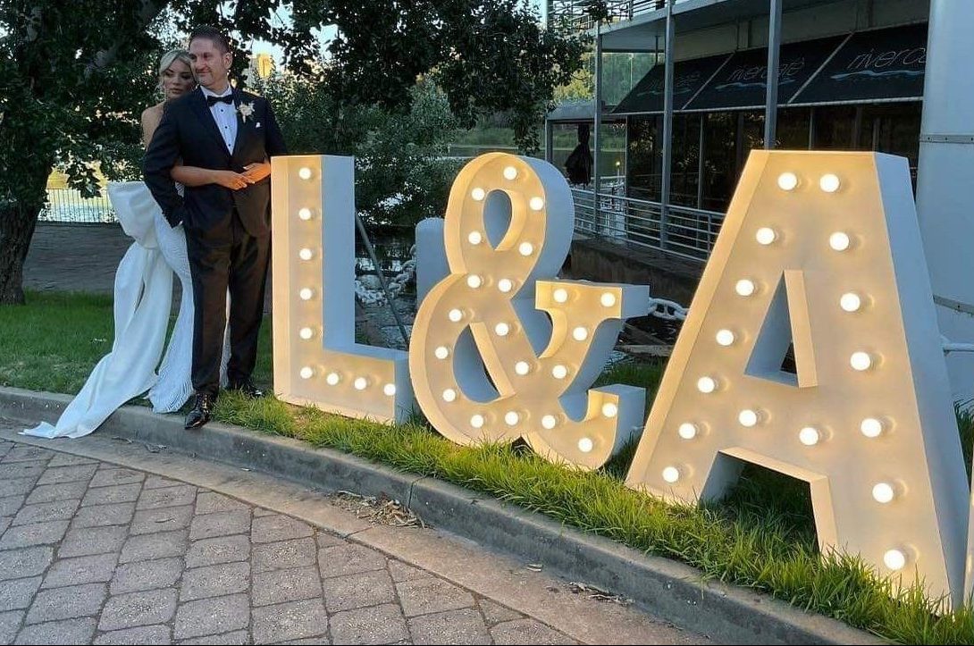 Lettering by Black Cherry Events